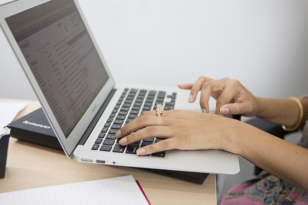 Emailing script from a cafe